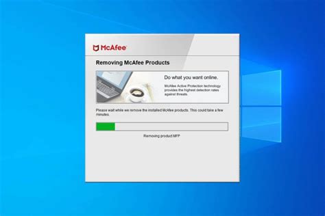 avinstallera mcafee.